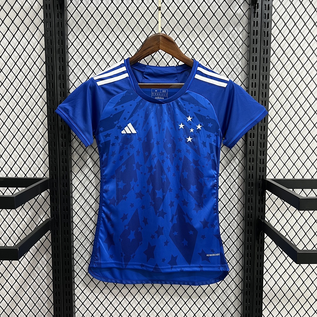 Cruzeiro 2024/25 Home Women’s Jersey S-XXL