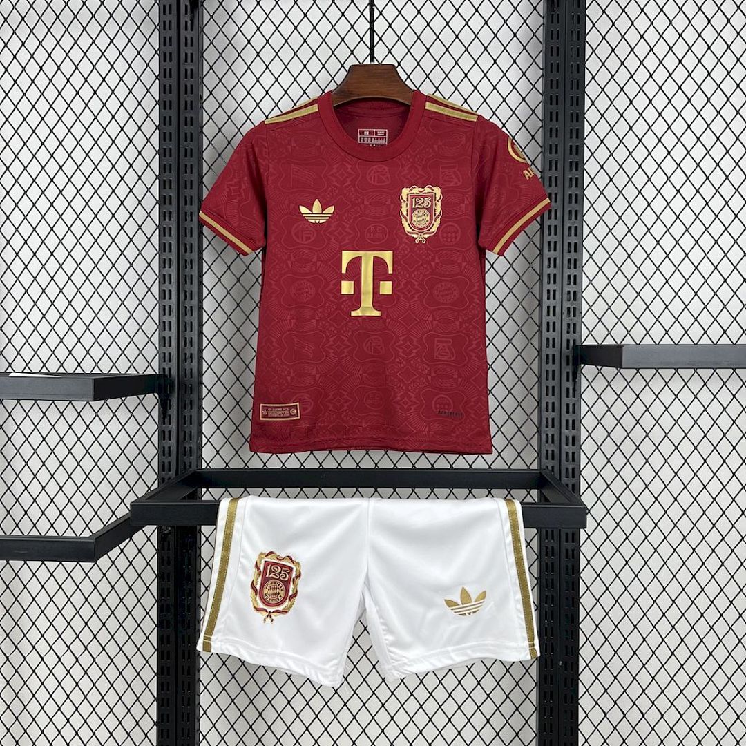 Bayern Munich 2024/25 125 Anniversary Kids Kit