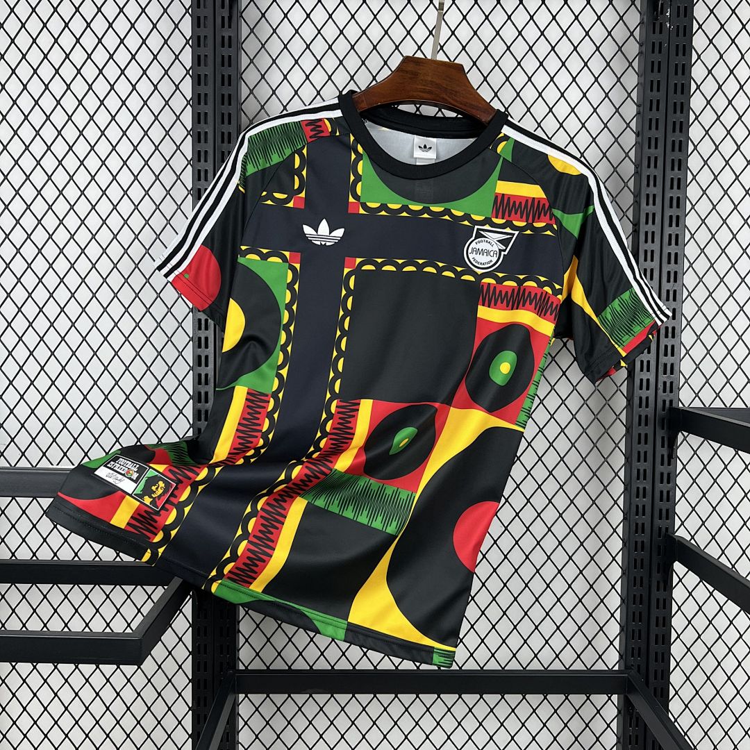 Mens Jamaica x Bob 2026 Marley Travel  Jersey