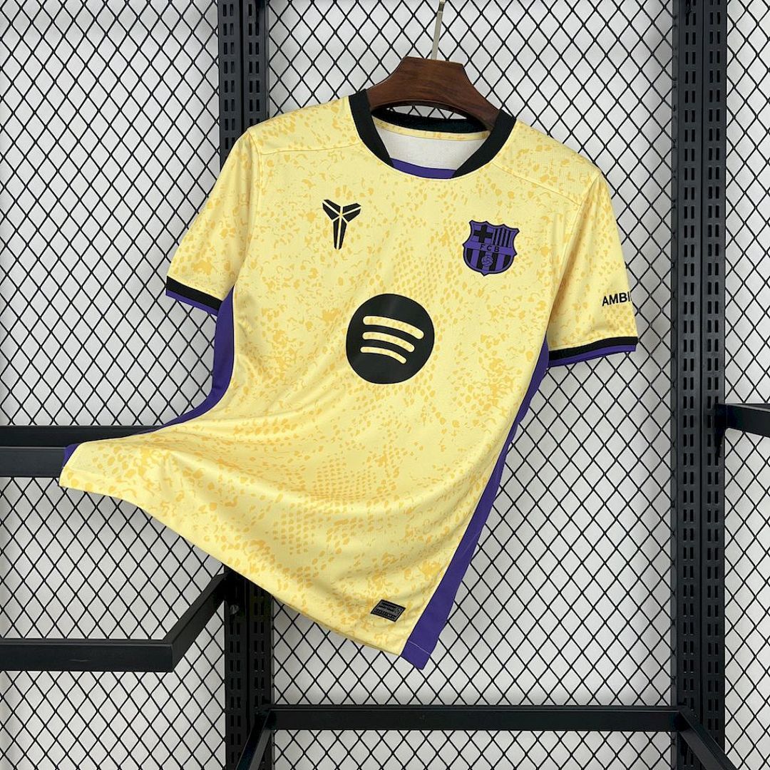 Barcelona 2025/26 Away Mamba Series Kobe Bryant Joint Edition Jersey S-XXXXL