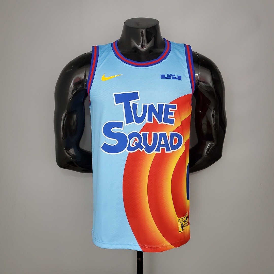 James#6 Slam dunk version blue NBA jersey S-XXL