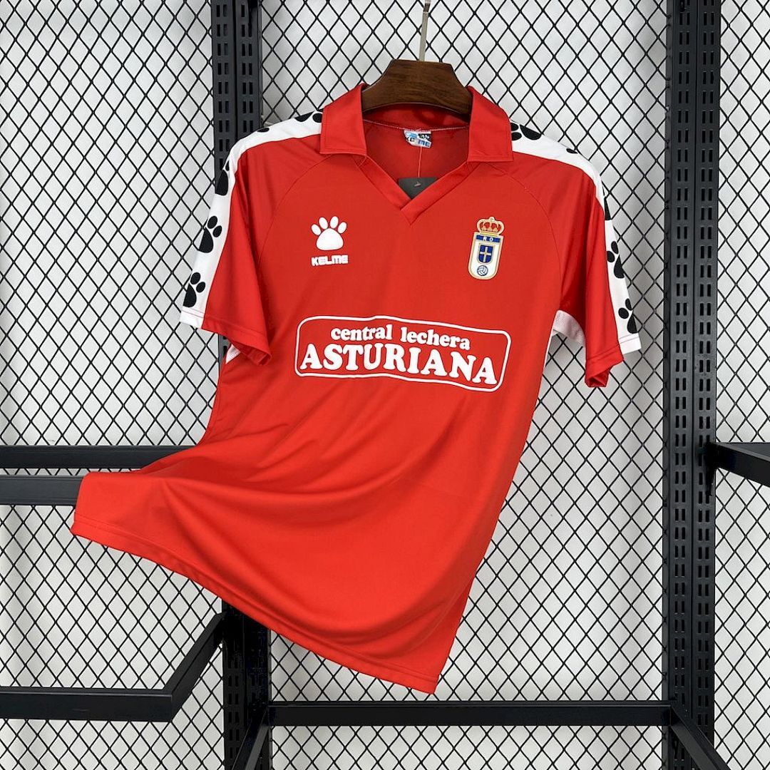 Real Oviedo 1990/91 Away Retro Jersey