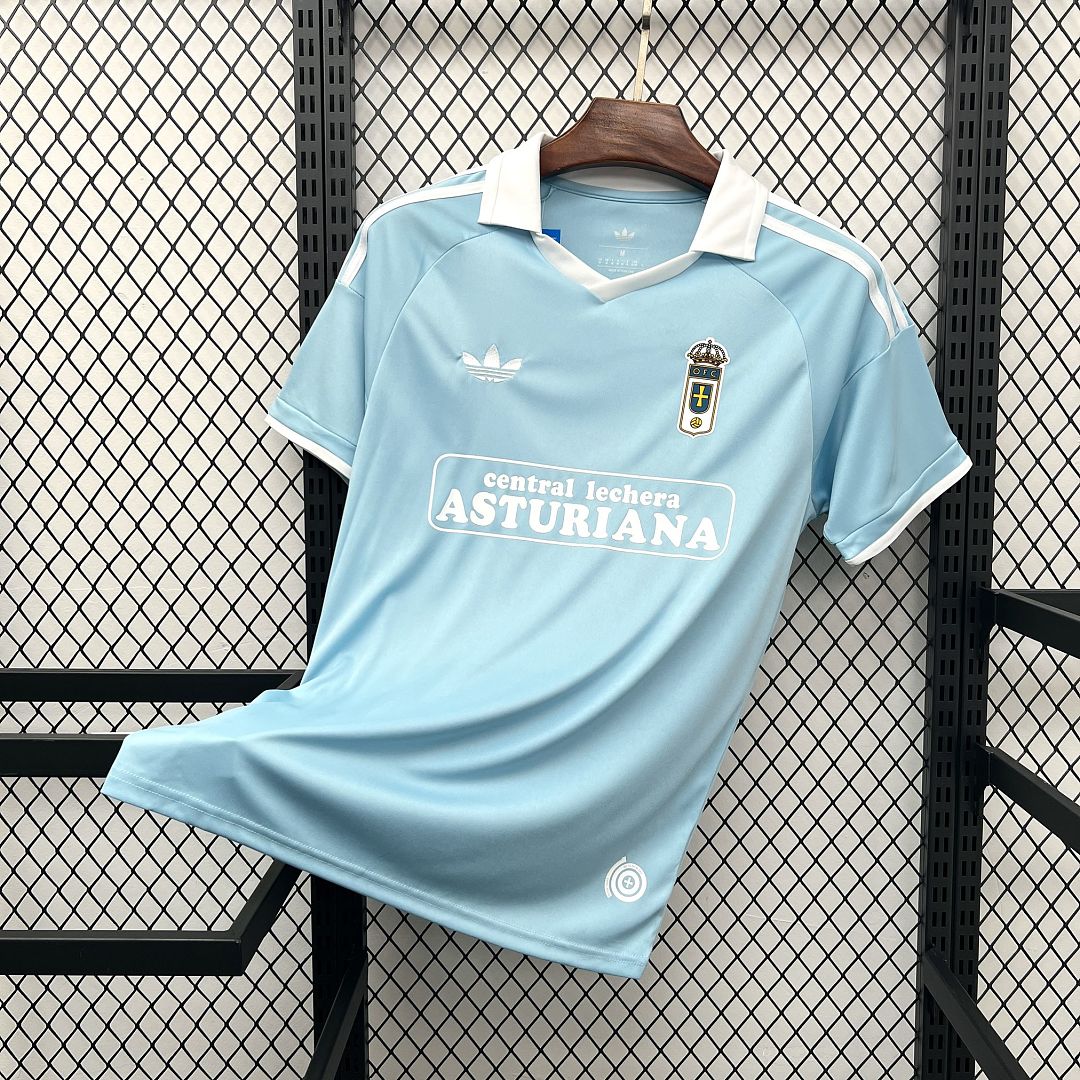 Mens Real Oviedo 2025/26 Retro Jersey