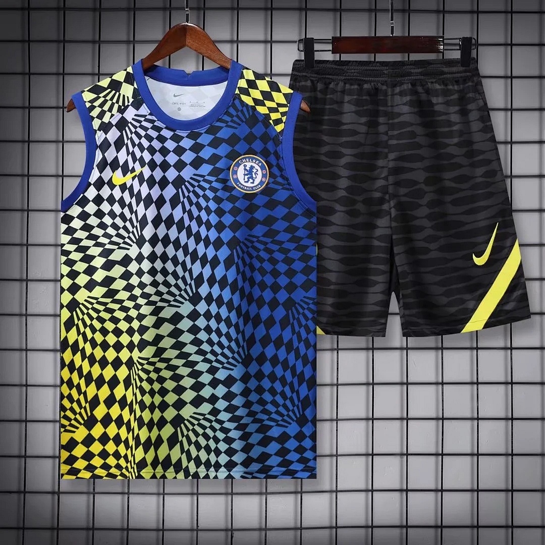 22/23 Chelsea Pre-match Training Blue Vest S-XXL