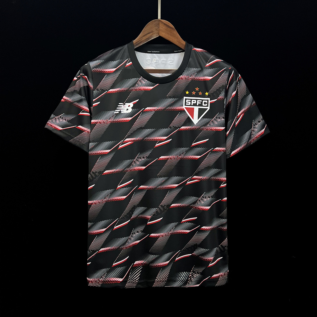 24/25 São Paulo pré-game all sponsors S-XXXXL