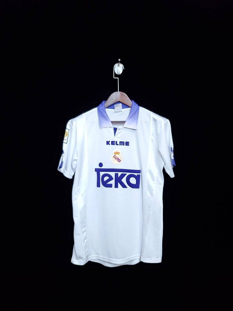 Retro 87-98 Real Madrid home S-2XL