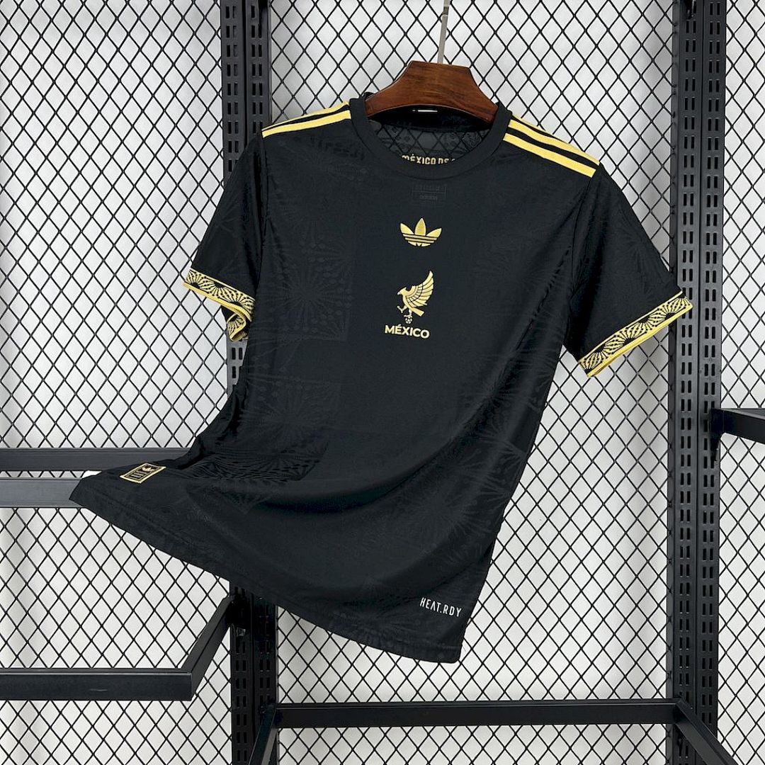 Mexico 2025/26 Gold- Black Jersey