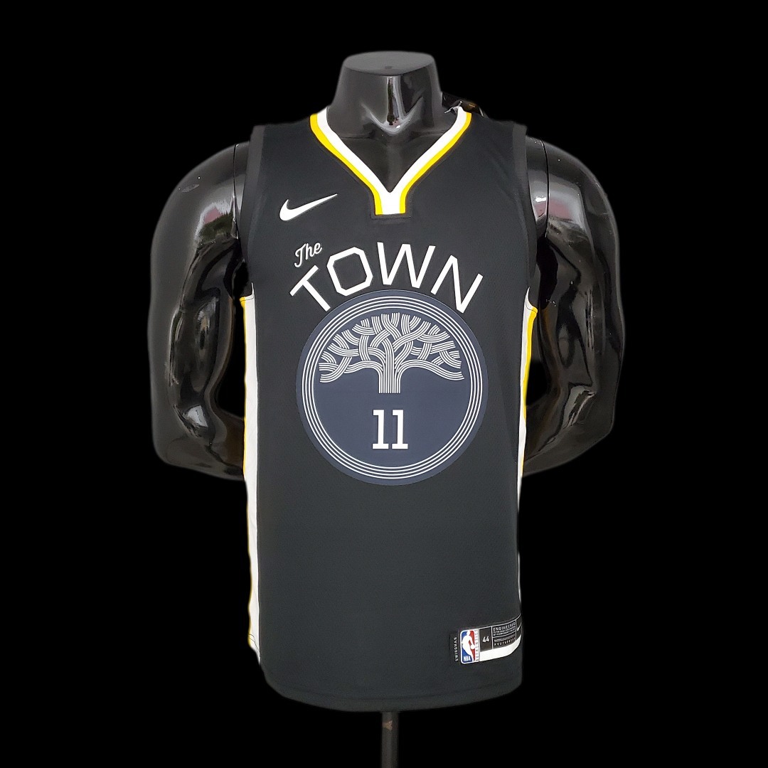 THOMPSON#11 Golden State Warriors black NBA jersey Size:S-XXL