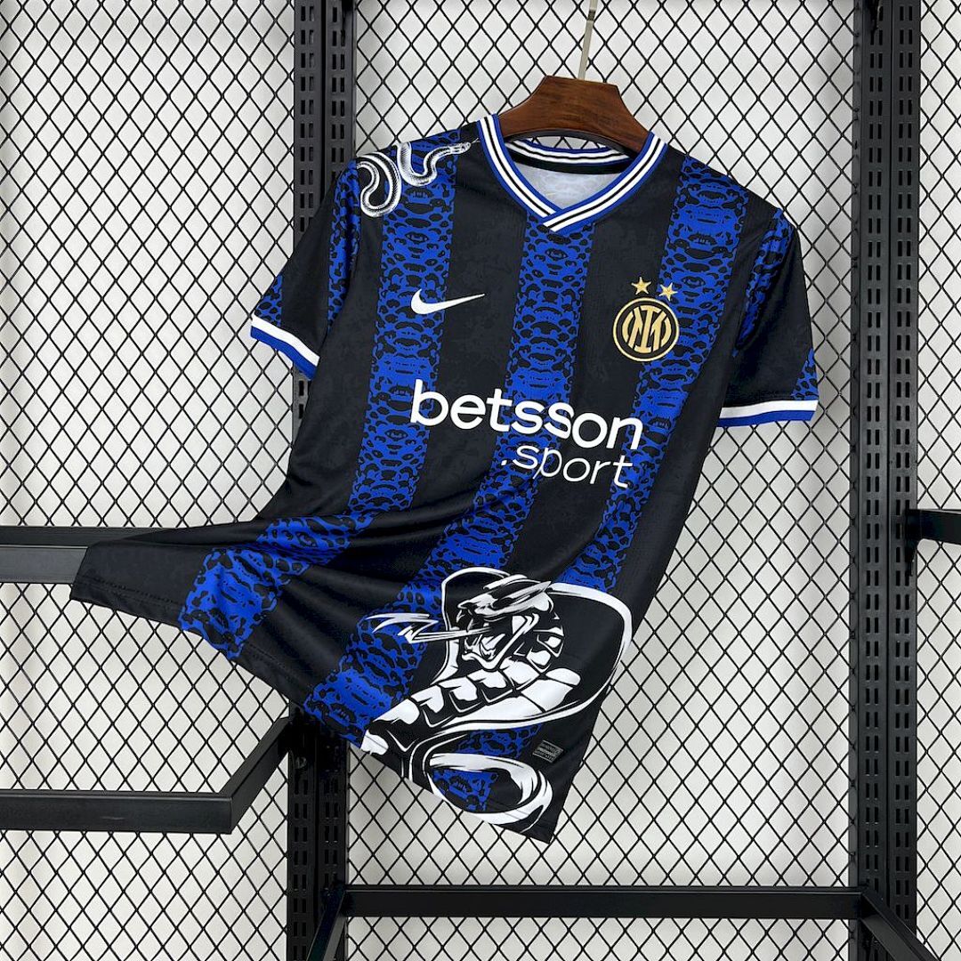 Inter Milan 2024/25 White Mamba Special Edition Jersey S-XXL