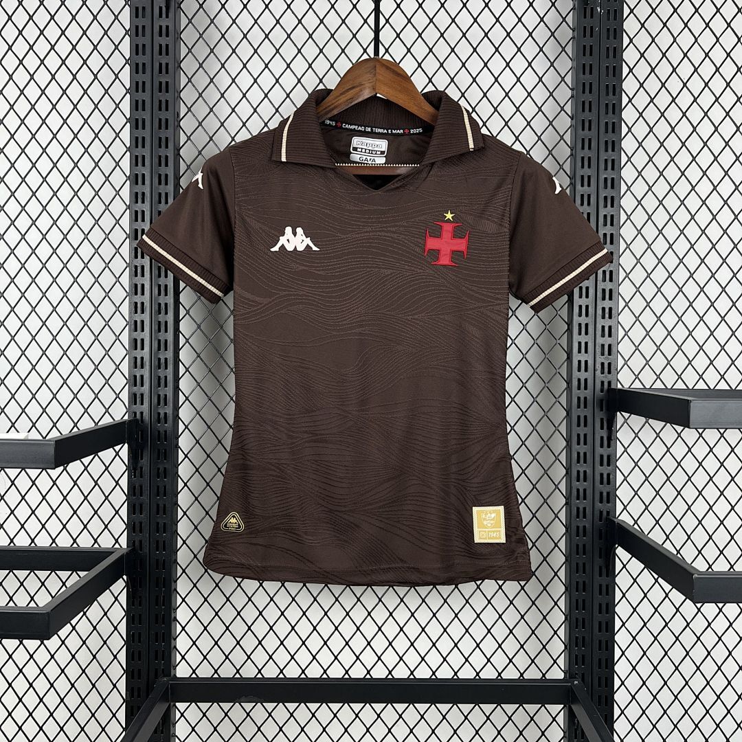 Womens CR Vasco da Gama Feminino 2025/26 Third Jersey