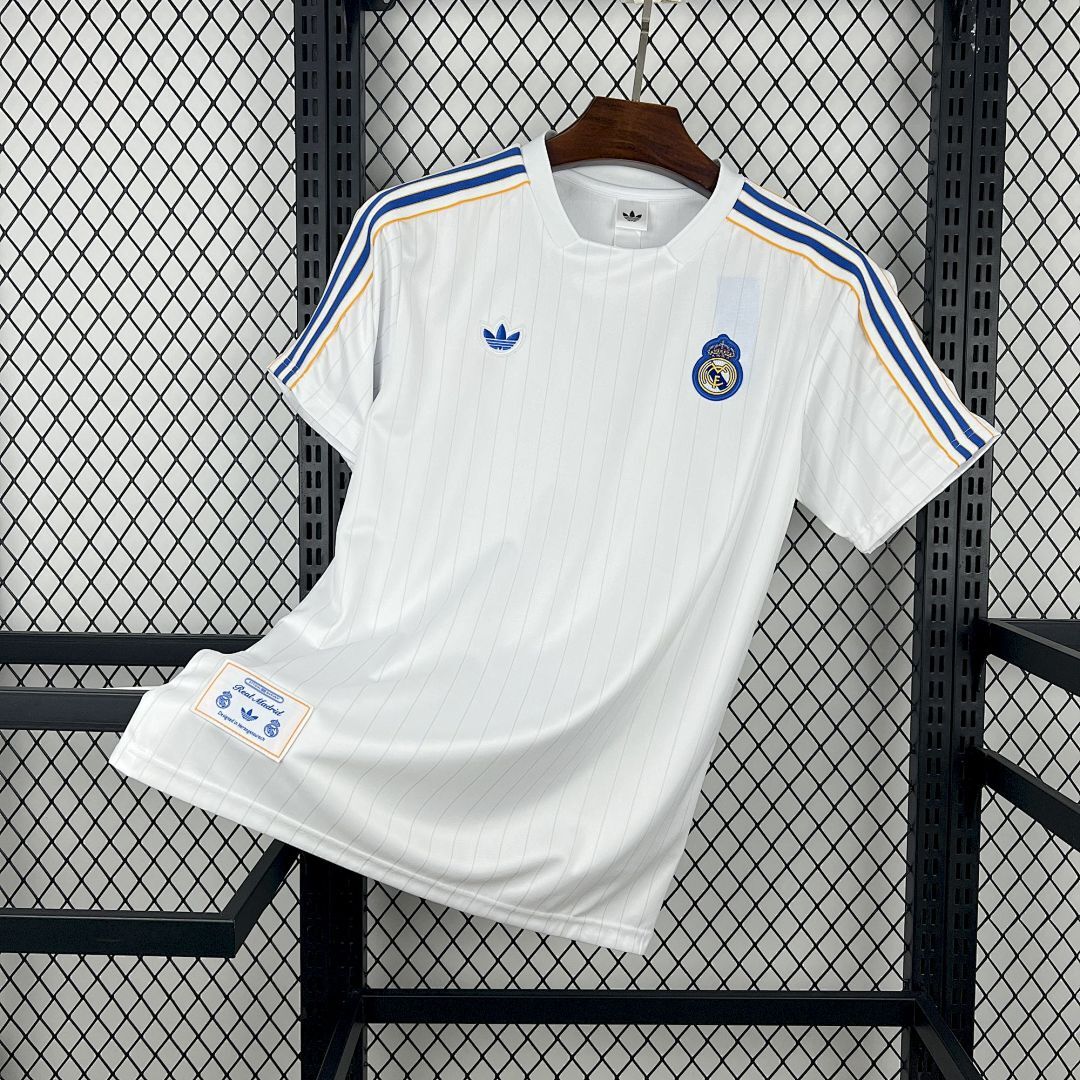 Mens Real Madrid 2025/26 Originals Terrace Icons Jersey
