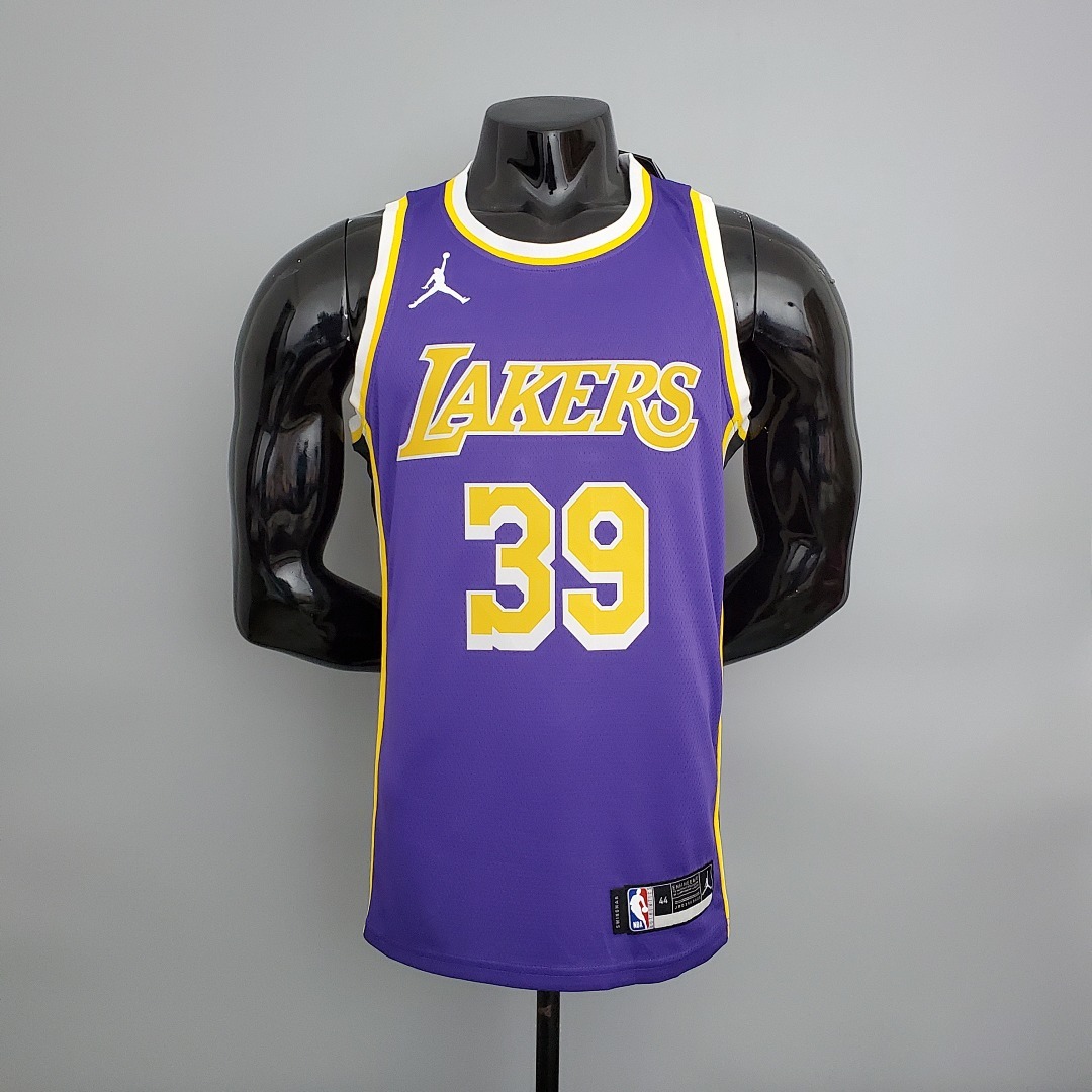 Lakers Howard#39 Crew Neck Purple (Flyers) NBA Jersey S-XXL