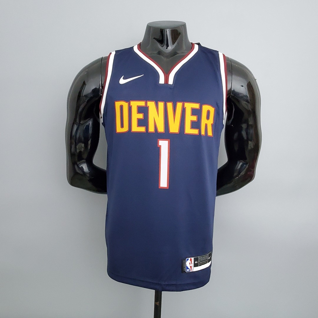 Nuggets Porter jr.#1 Navy Blue NBA Jersey S-XXL