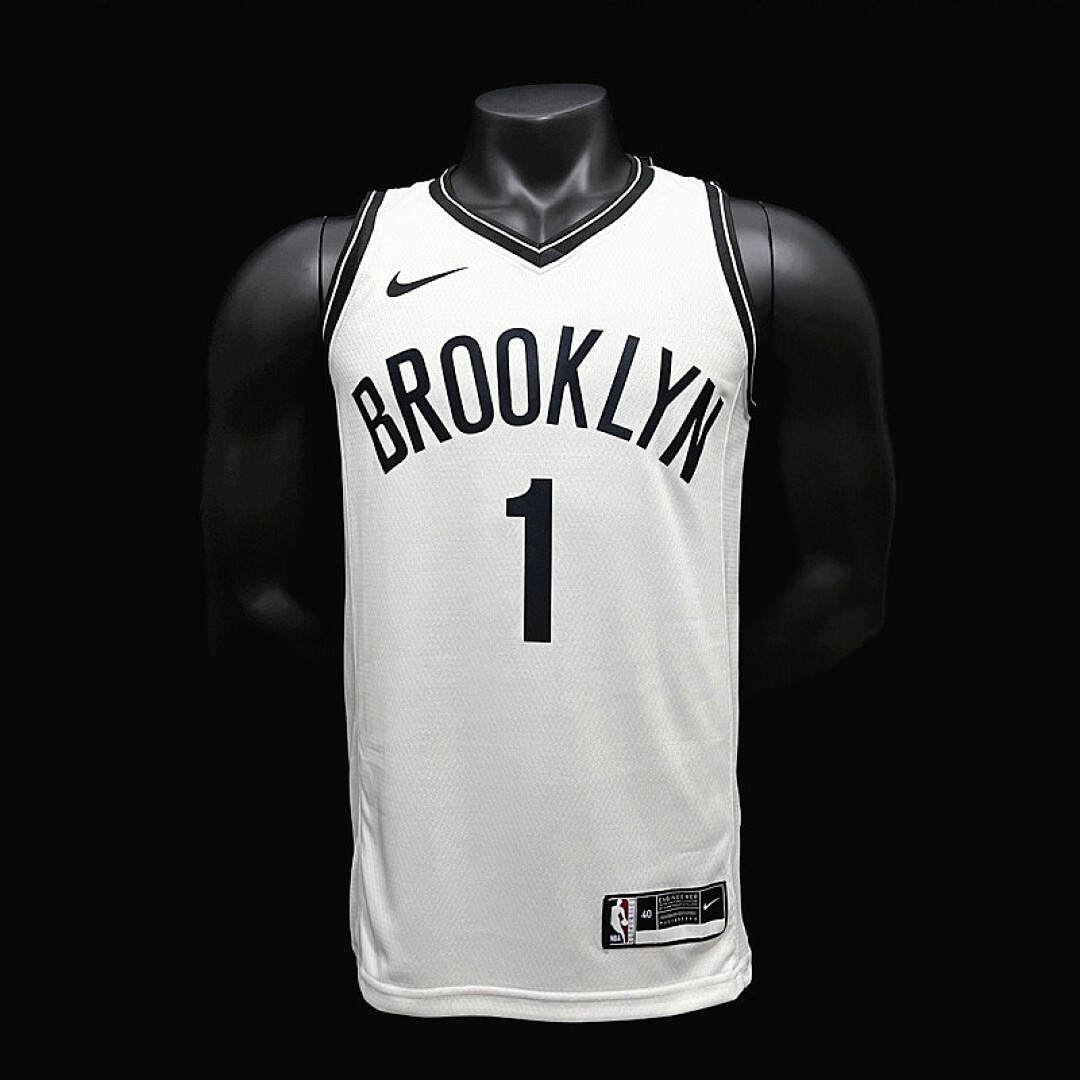 BRIDGES#1 Spurs White NBA Jersey S-XXL