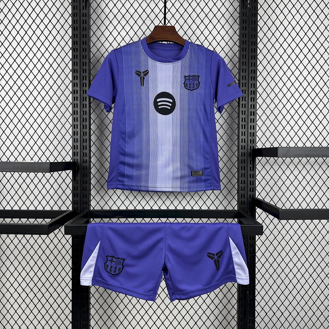Kids Barcelona 2025/26 Goalkeeper Kit