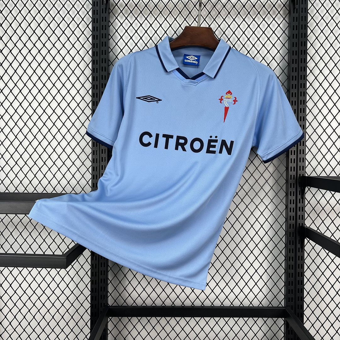 Retro Celta Vigo 2001/02 Home Jersey