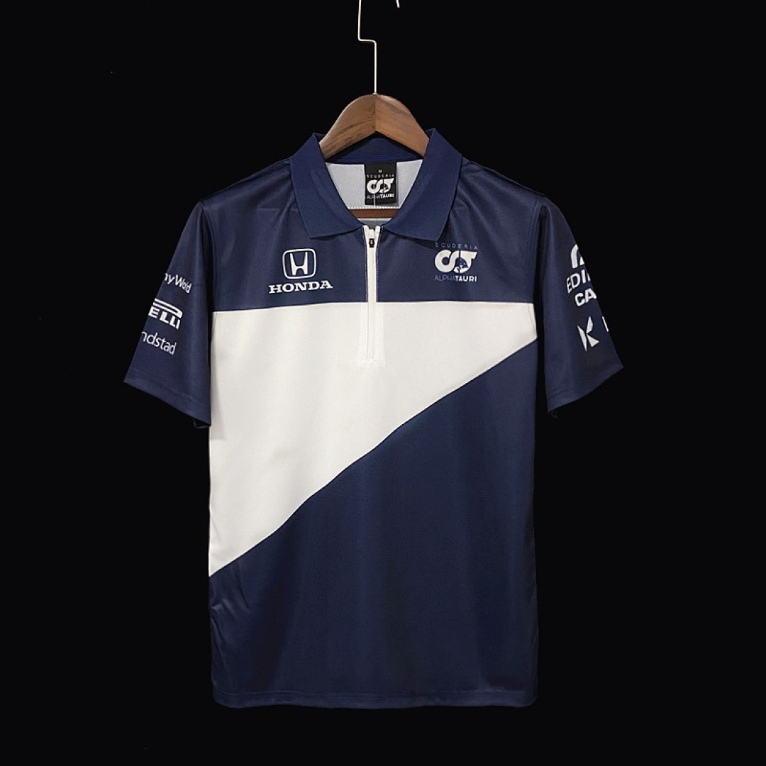 F1 Honda Blue White S-5XL