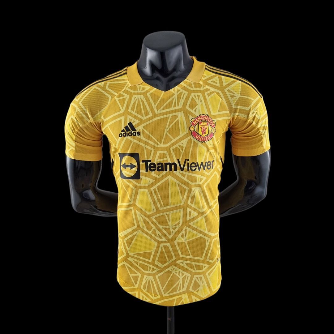 22/23 M-U player version Yellow Goalkeeper S-XXL