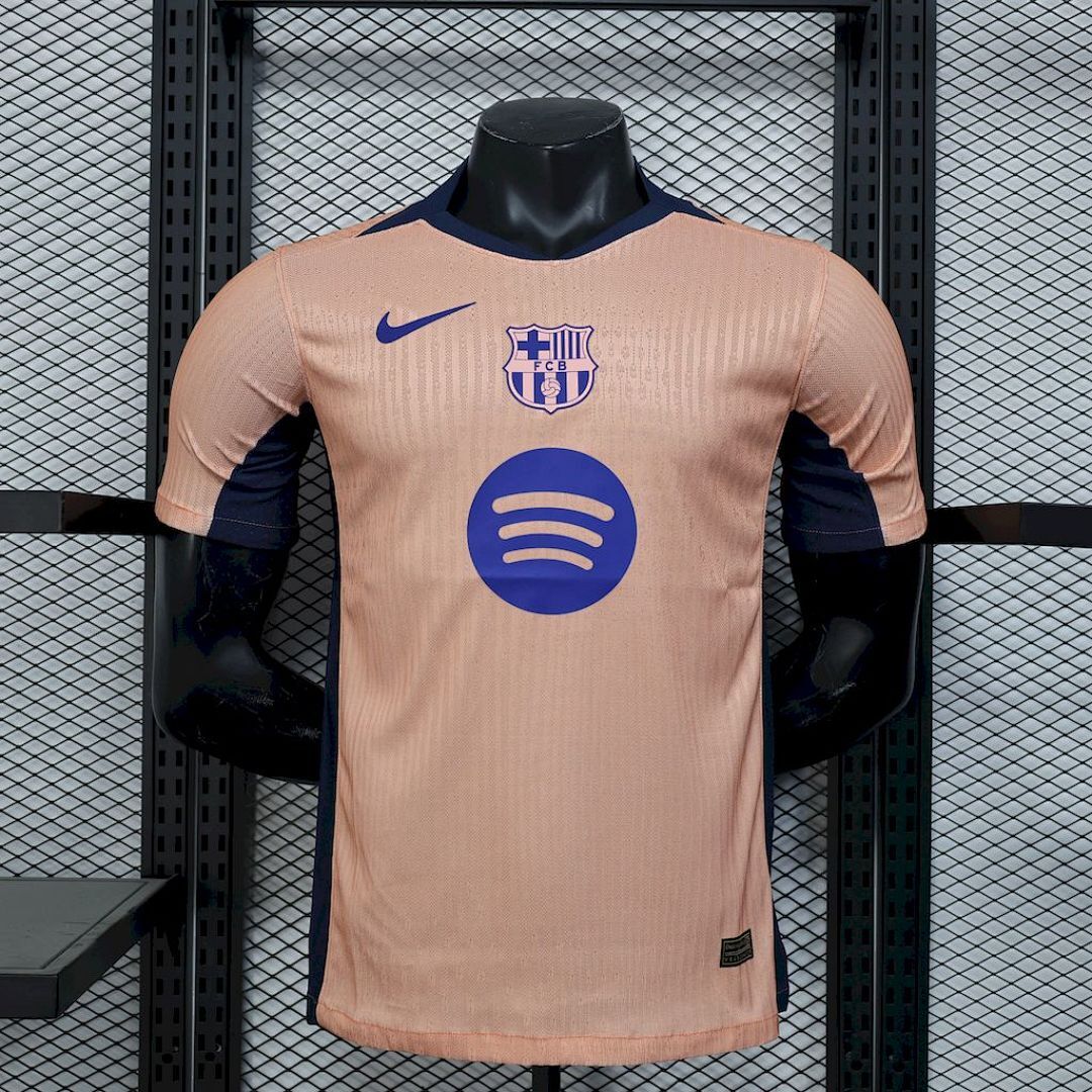 Barcelona 2025/26 Pre-match training suit Jersey Player Version
