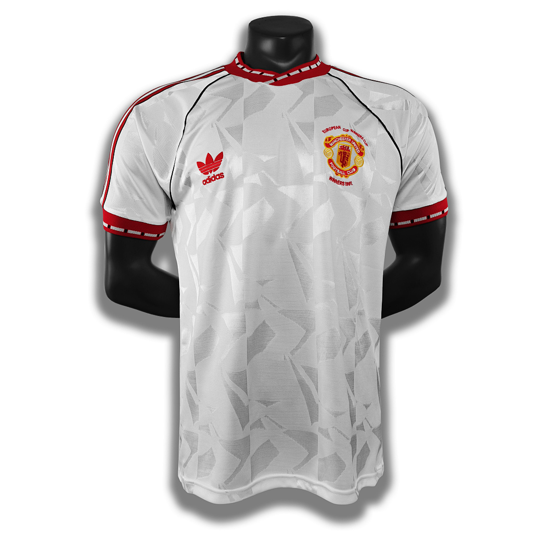 Retro 1991 M-u White No sponsors S-2XL