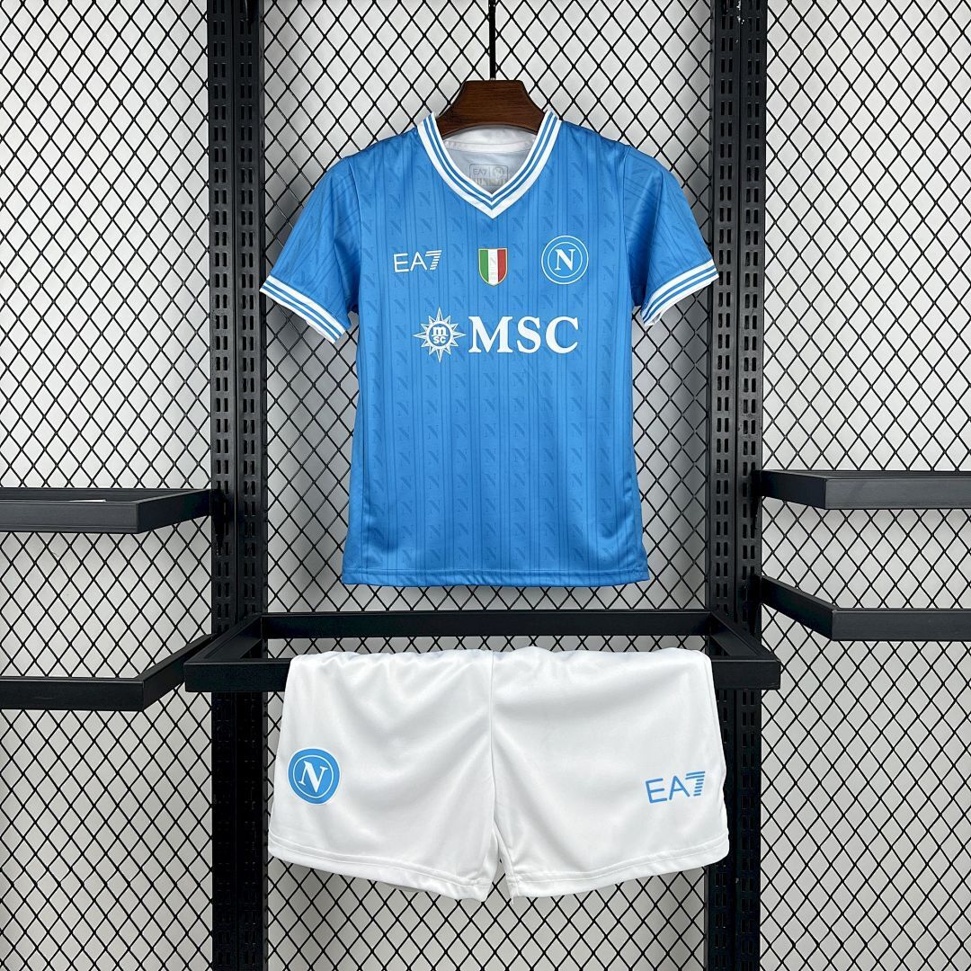 Kids Napoli 2025/26 Home Kit