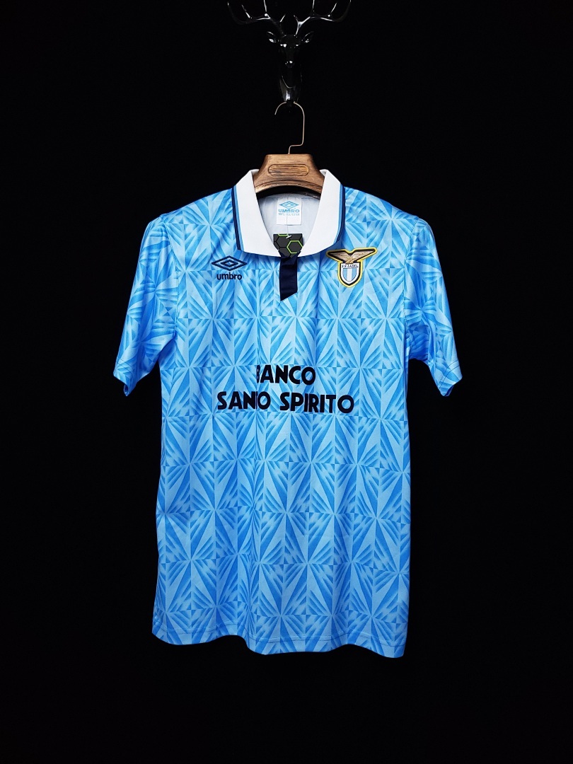 Retro Lazio at home 1991