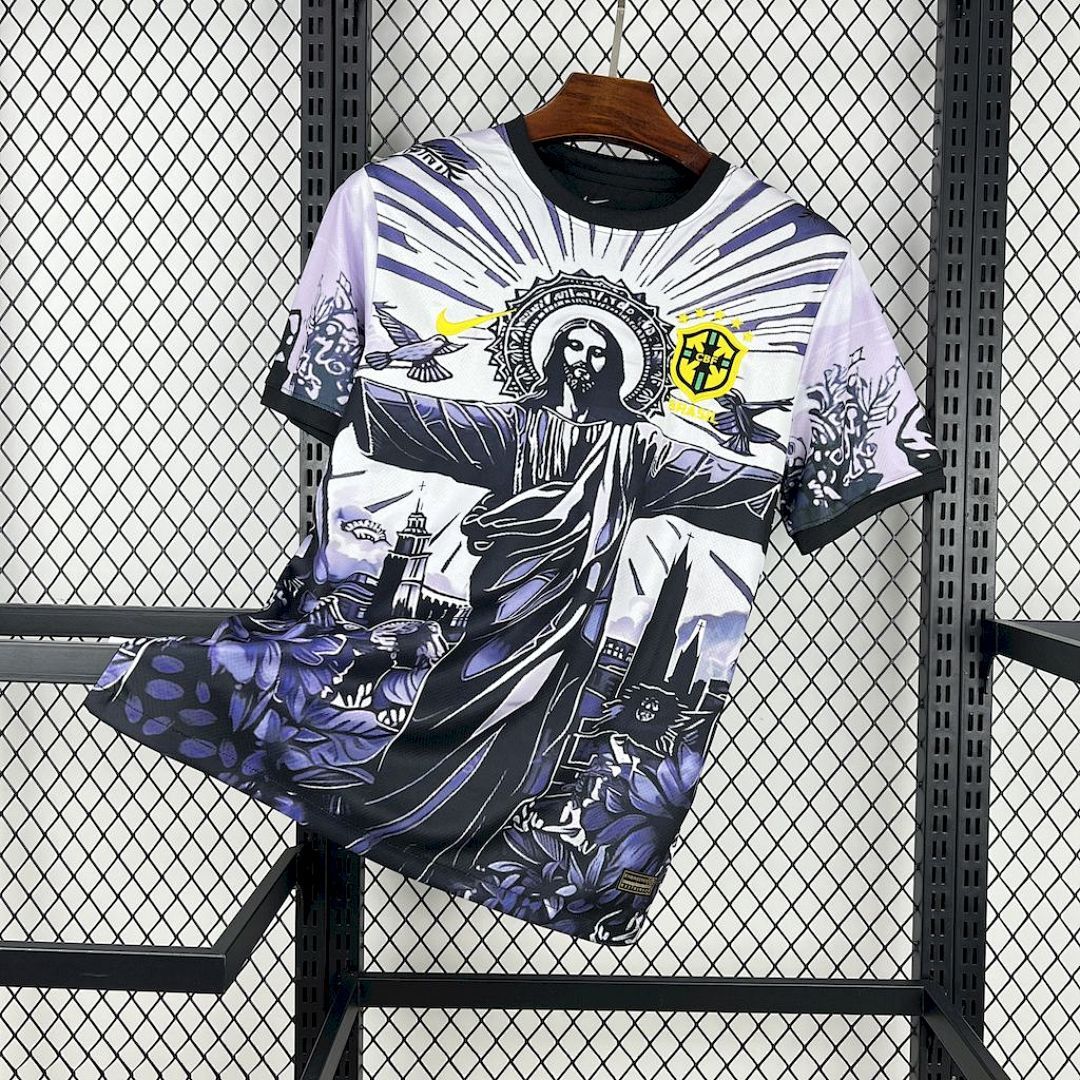 Brazil 2025/26 Dark Purple Jersey