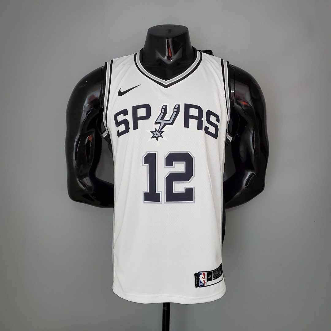 ALDRIDGE#12 Spurs White NBA Jersey S-XXL