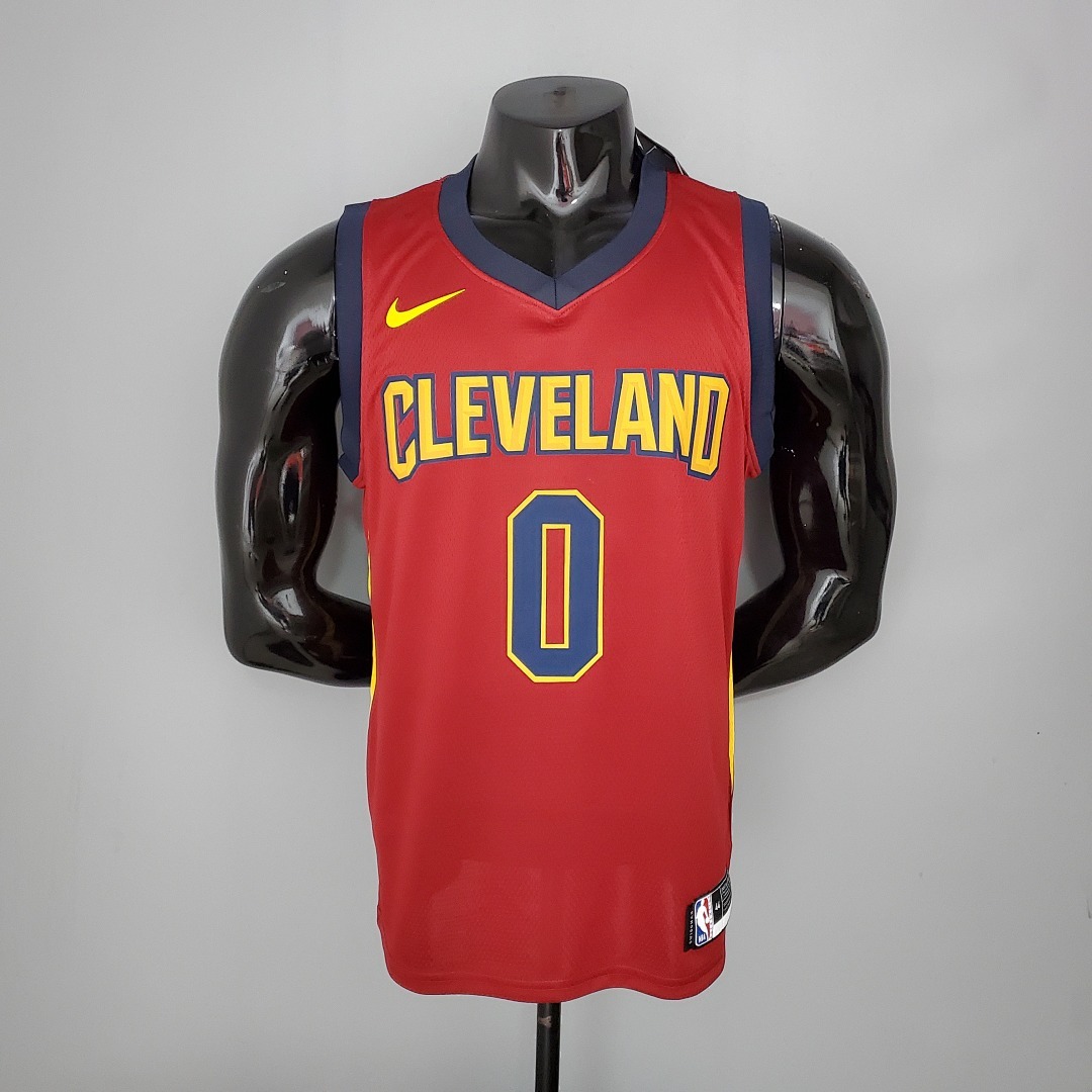 2017 LOVE#0 Cavaliers Burgundy NBA Jersey S-XXL