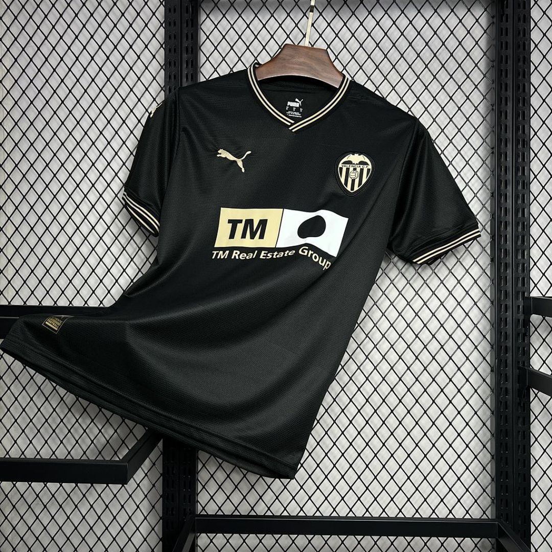 Valencia CF 2024/25 Black Gold Edition Jersey